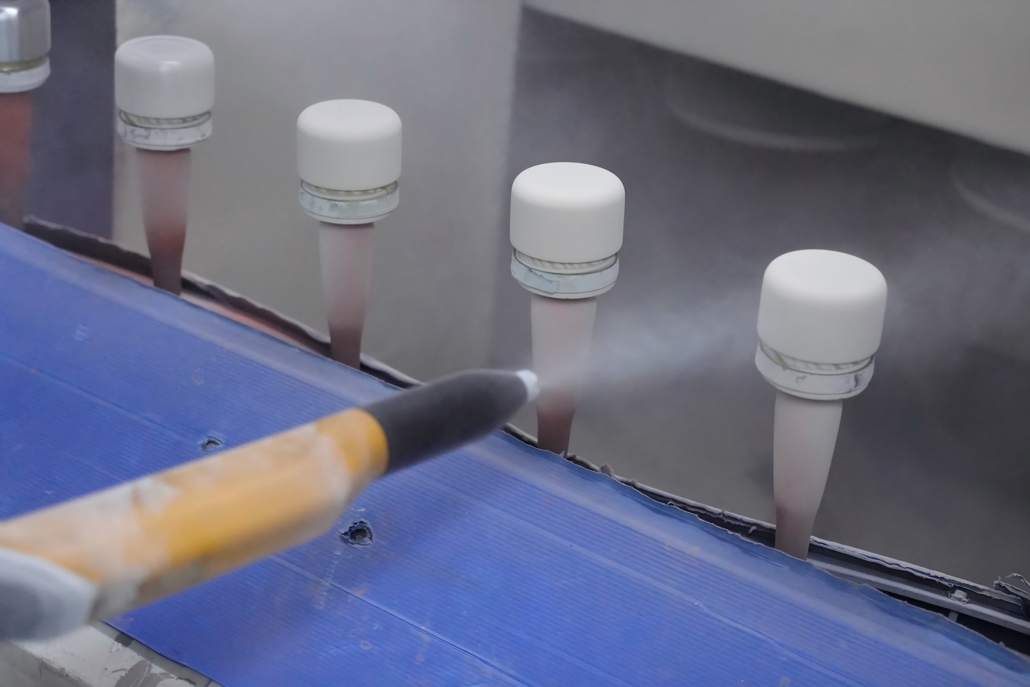 Powder coating facility