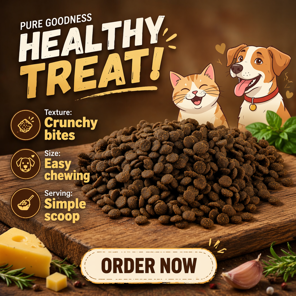 Free Sample OEM Bulk Natural Premium Nutritious Dry Puppy Cat Food Organic Complete Nutrition Top Grade High-Protein Grain-Free
