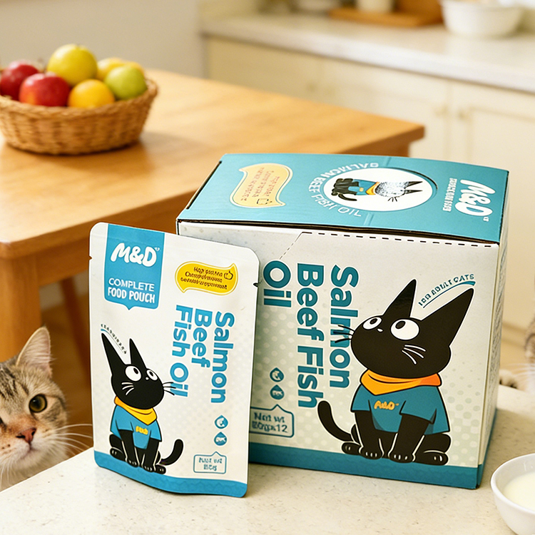 2026 Wholesale Nutrient Cat Wet Food Fresh Fluid Wet Grain Calcium Supplement Cat Wet Treats Organic Pet Food