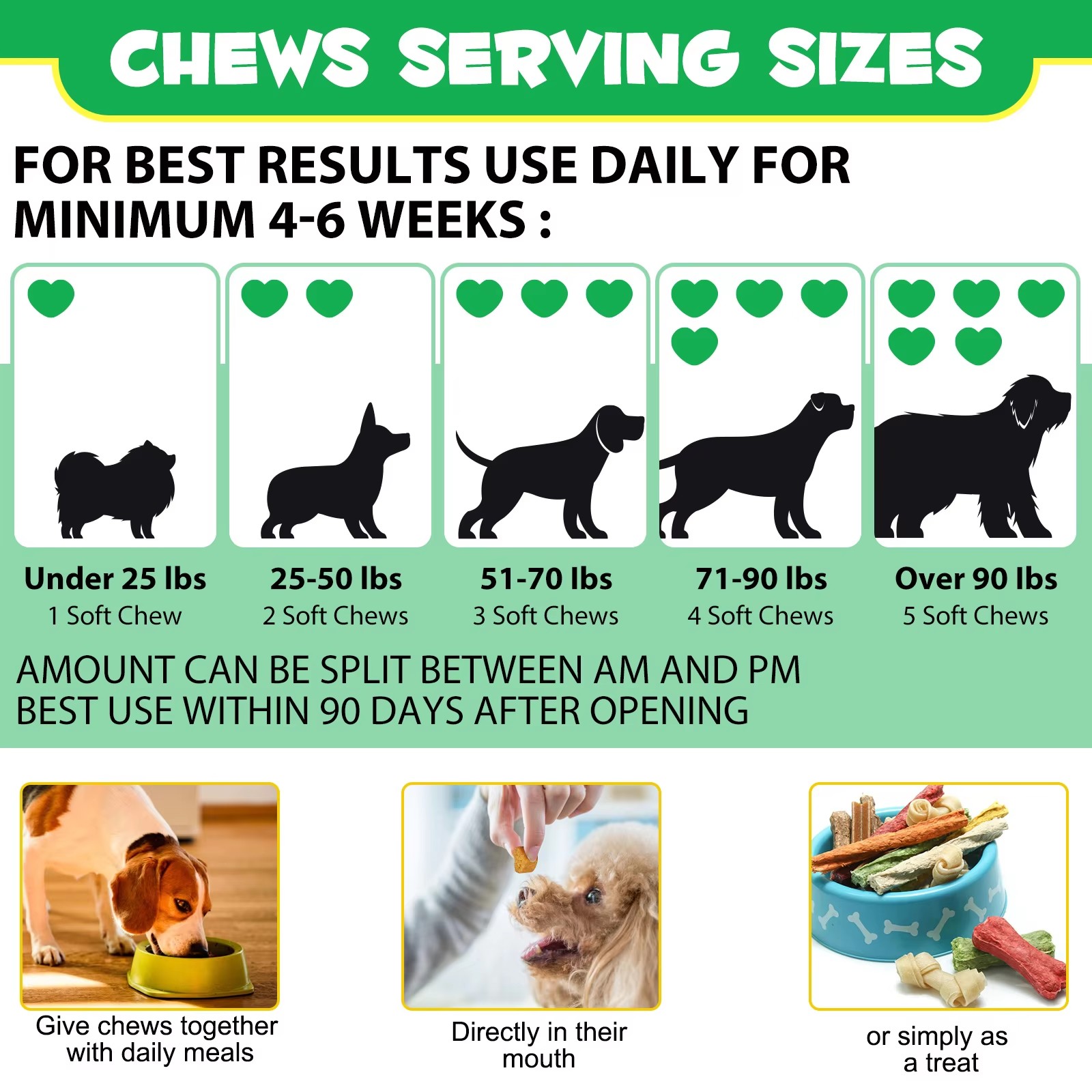 Daily Pet Probiotic Supplements Natural Probiotic Soft Chews For Dogs With Digestive Enzyme Gut Health