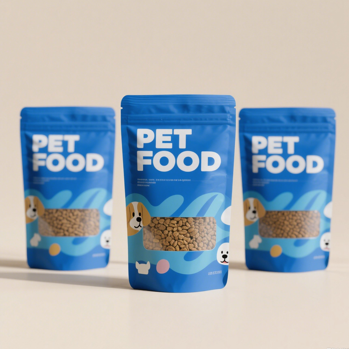 Packaging Boxes For Small Business Personalized Doypack Resealable Packaging Pouch Eu Food Safe Mylar Pouch Dry Dog Food
