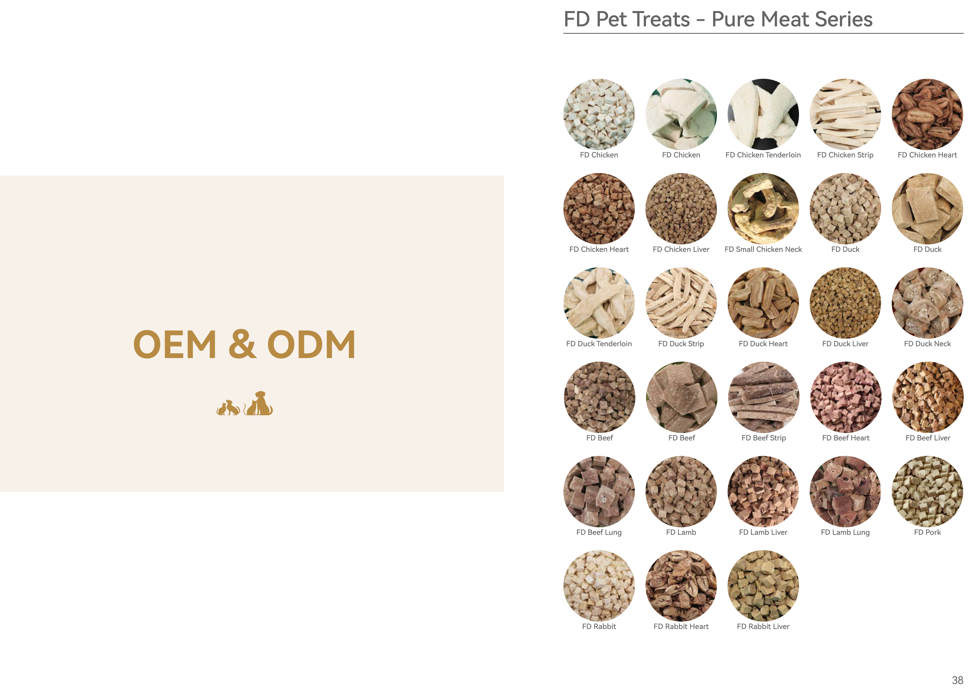 Wholesale Bulk Freeze Dried Pet Treats Oem Pet Food Ingredients