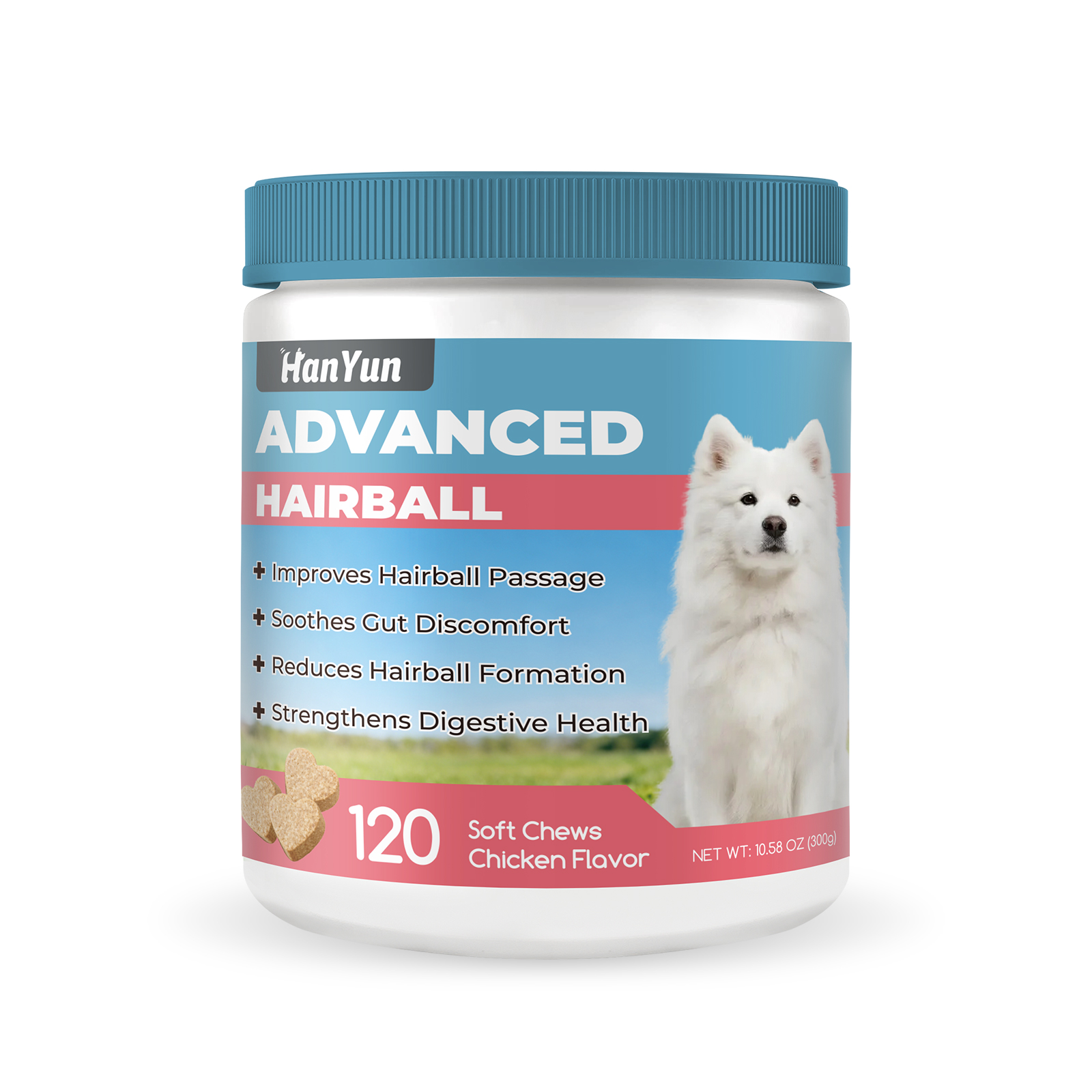 Factory Price Safe Soft Chew Cat Hairball Supplement With Taurine &amp; B Vitamins For Daily Pet Health Care