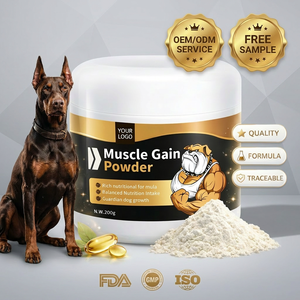 High Quality High-Protein Dog Muscle Strengthening Powder Private-Label Pet Nutrition Strength Growth Performance Soft Chew
