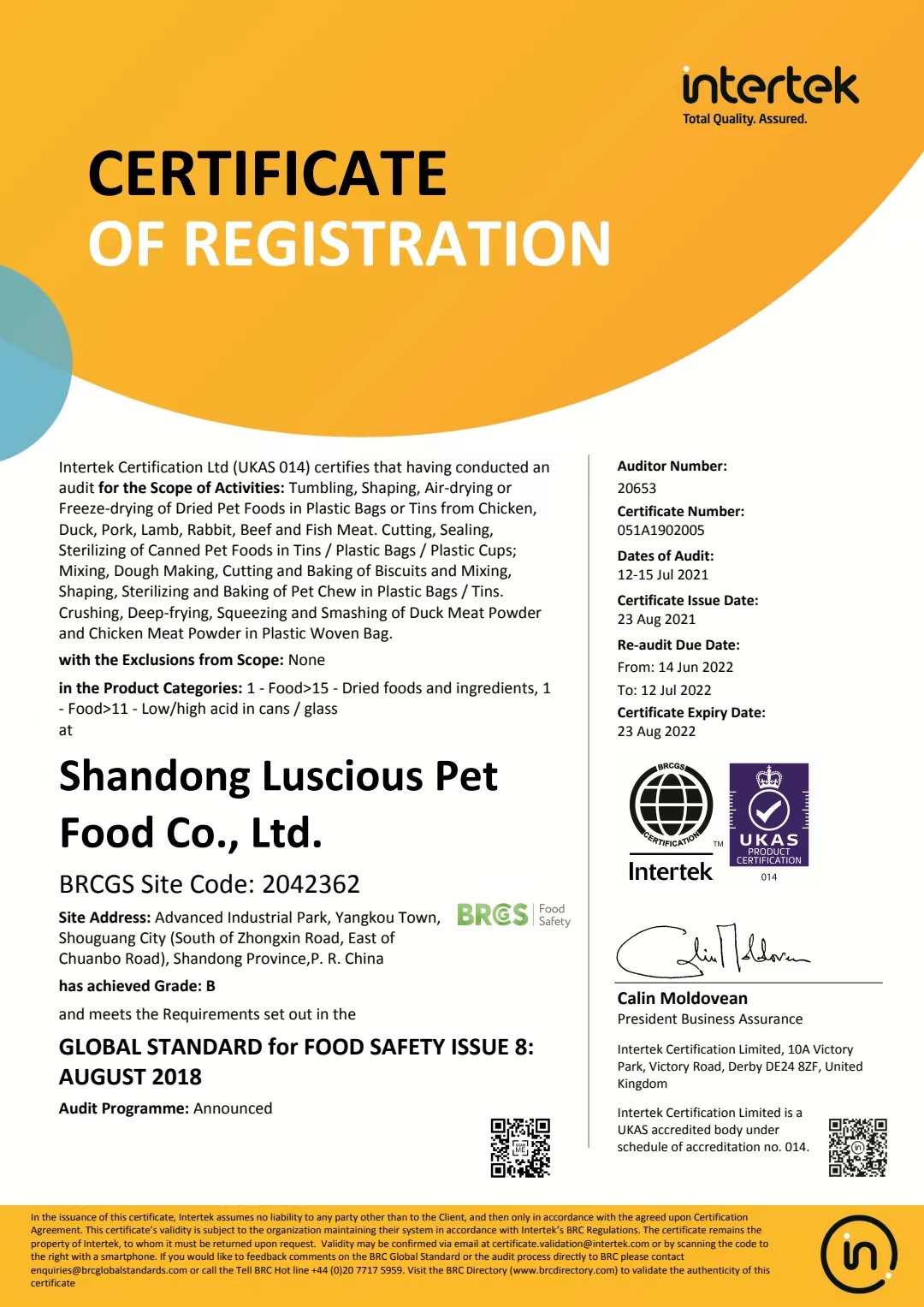 Certification 2