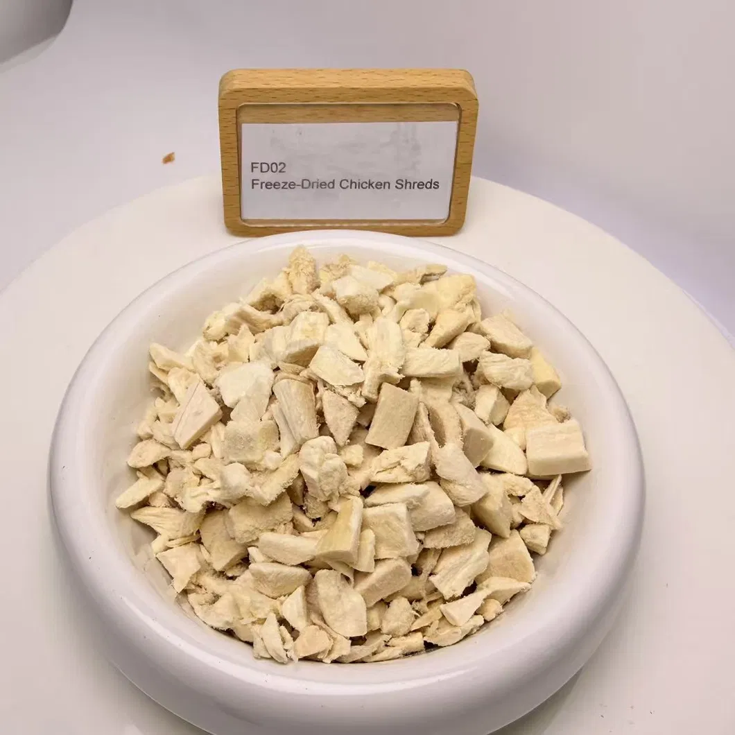 Hypoallergenic Freeze-Dried Chicken Shreds Low Fat Balanced Nutrition Diet Chews