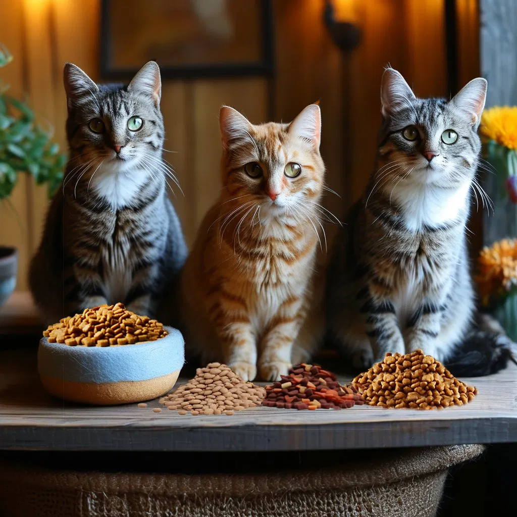 Premium Chicken Cat Food Scientifically Balanced Rich in Protein Ensures Balanced Nutrition Promotes Growth Enhances Coat Beauty and Protects Skin Health