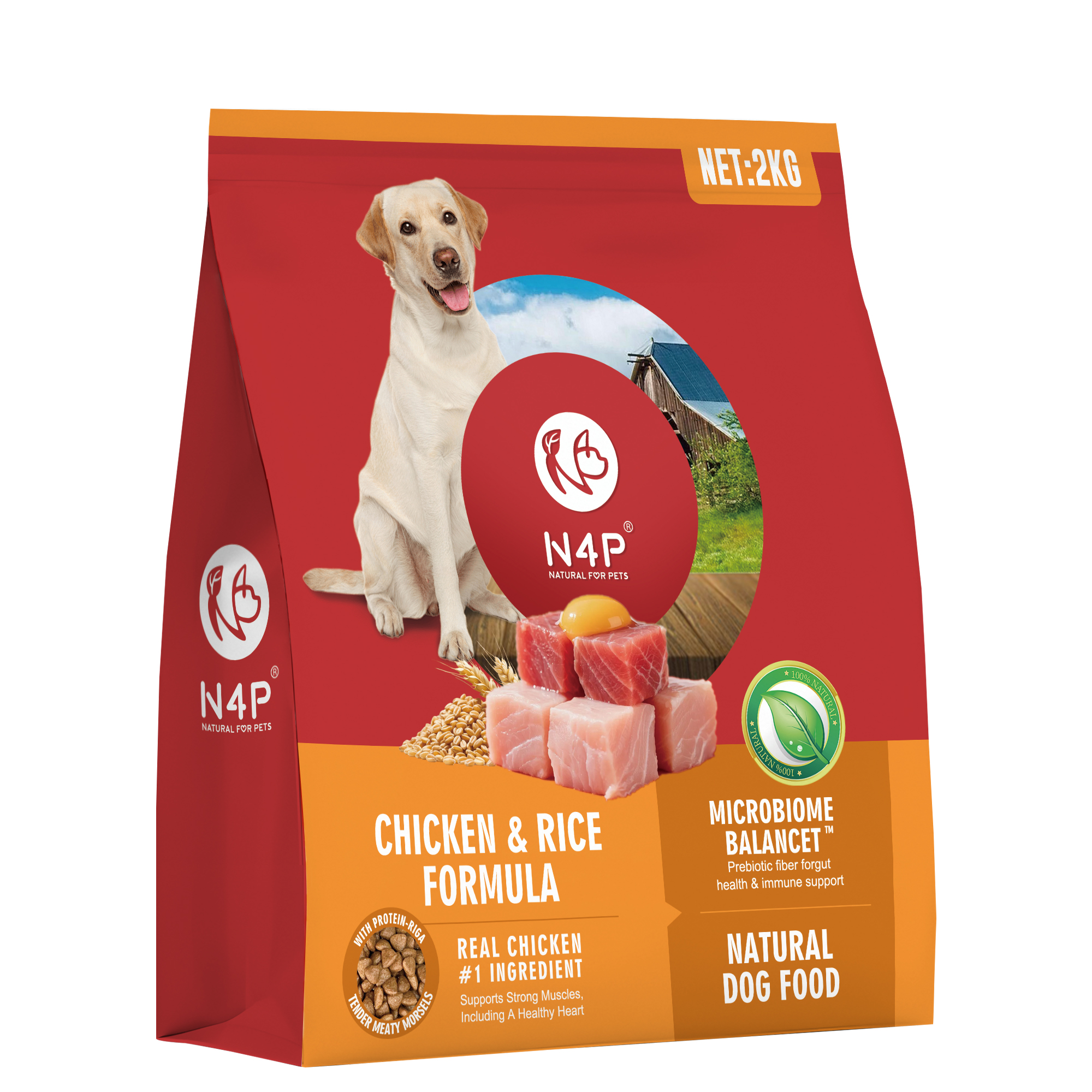 Organic Grain-Free Dry Pet Food | Healthy Formula Custom Label Bulk Wholesale by Tons Meat-Based Recipe for Dogs and Cats
