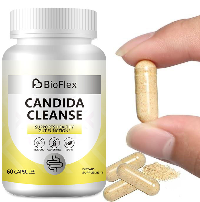 GMP HALAL HACCP 60Capsules Gut Digestive And Intestinal Cleanse &amp; Detox Health Supplement Natural Herb Candida Cleanse Capsules