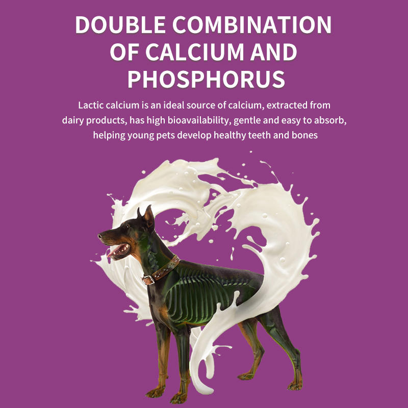 High Calcium Hypoallergenic Goat Milk Powder Pet Formula High-Protein Grain-Free Immune Support Skin &amp; Coat Health for Cats Dogs