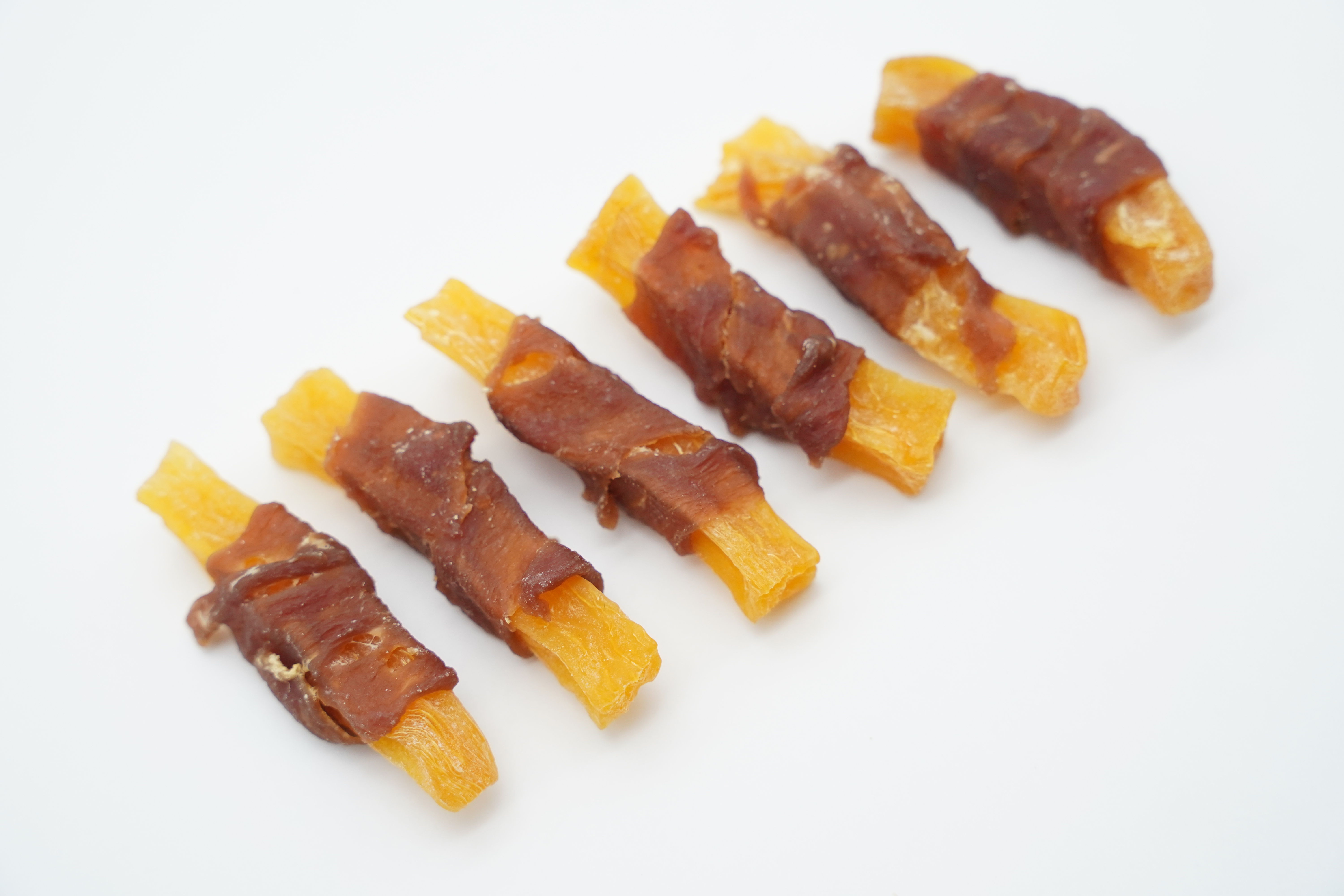 Pet Dog Treats Private Label Organic Natural Dry Duck Jerky Grain-Free High-Protein Chews Snack Treats