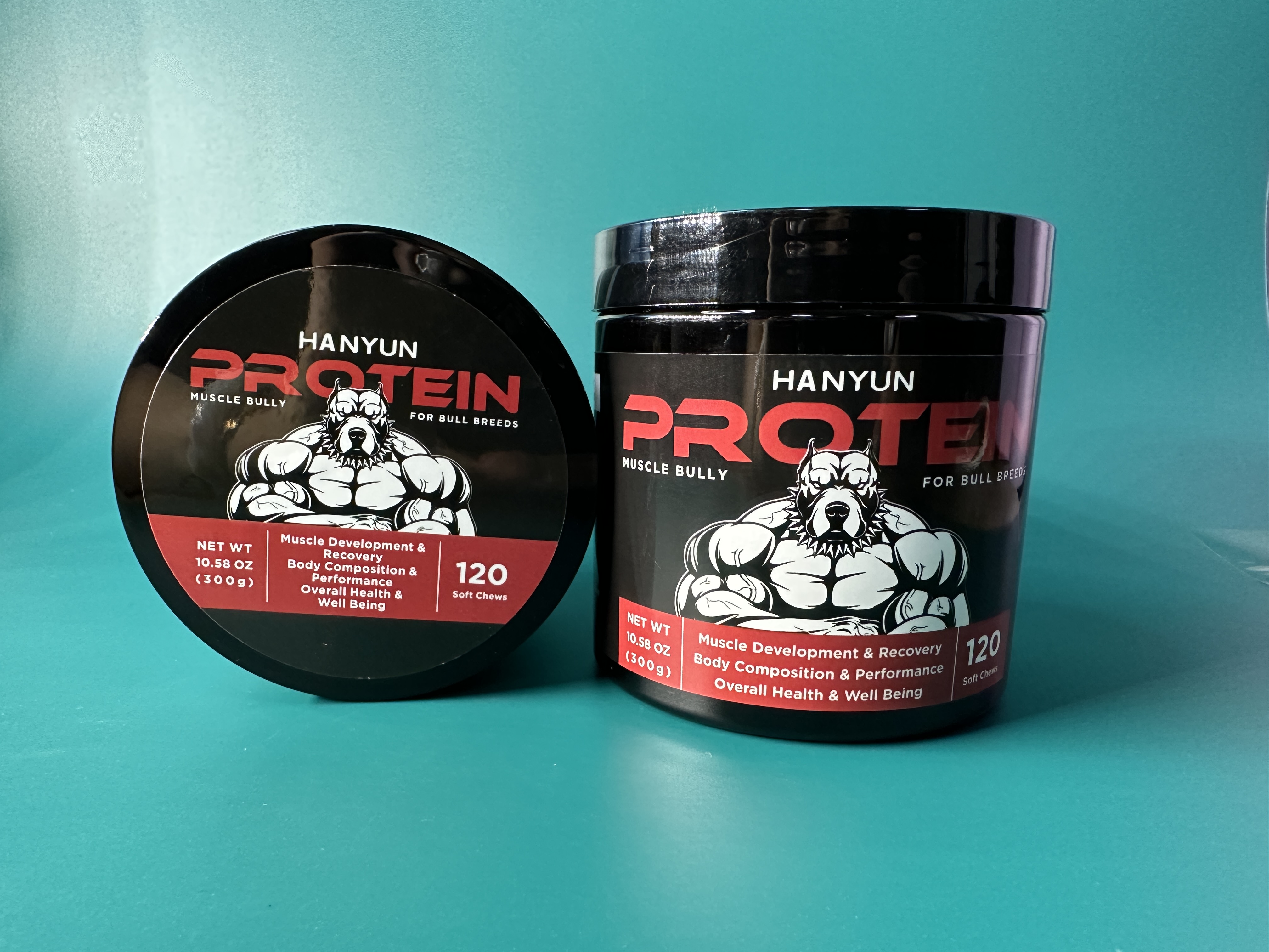 High Protein Muscles Pet Supplement Builder For Dog Weight Gain Soft Chews Immune System Strengthen