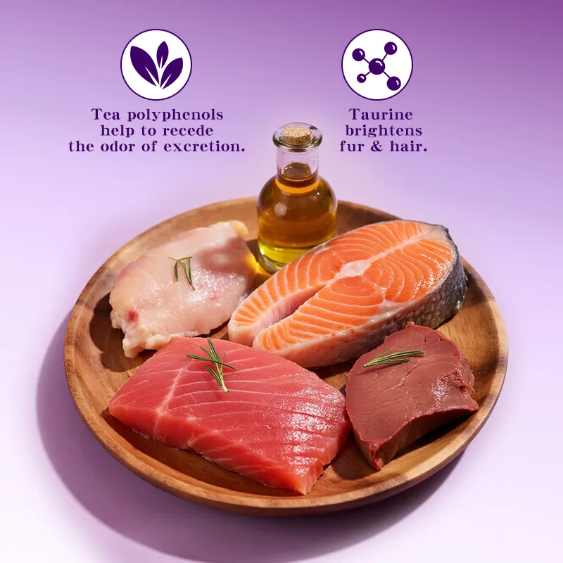 Premium Chunk in Broth Savory Wet Cat Food 85g Digestive Care Hypoallergenic Nutritious Meal Protein Rich Staple Food
