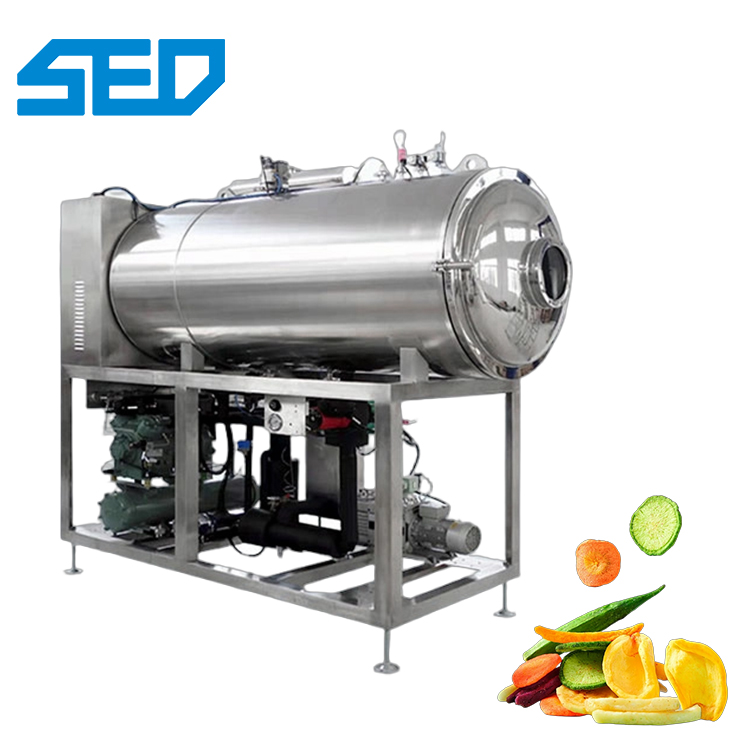 High Quality Automatic Industrial Vacuum Freeze Drying Equipment For Fruits Vegetables Pet Food