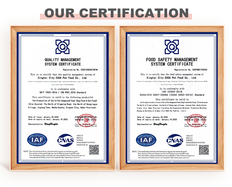 Certifications