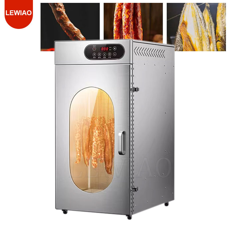 Dehydrator Bacon Sausage Dried Fruit Machine Food Air-Drying Machine Pet Snack Dissolving Bean Bacon and Cured Meat Machine