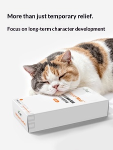 Vcare Emotion-Relieving Cat Strips Travel Calming Cats Prevent Stress Scratching Messing Wet Food Snacks 10 Pieces Independent