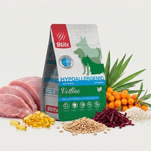 Blitz VetLine Pro-Active &ndash; High-Protein Hypoallergenic Dry Dog Food, Advanced Digestive Care Formula