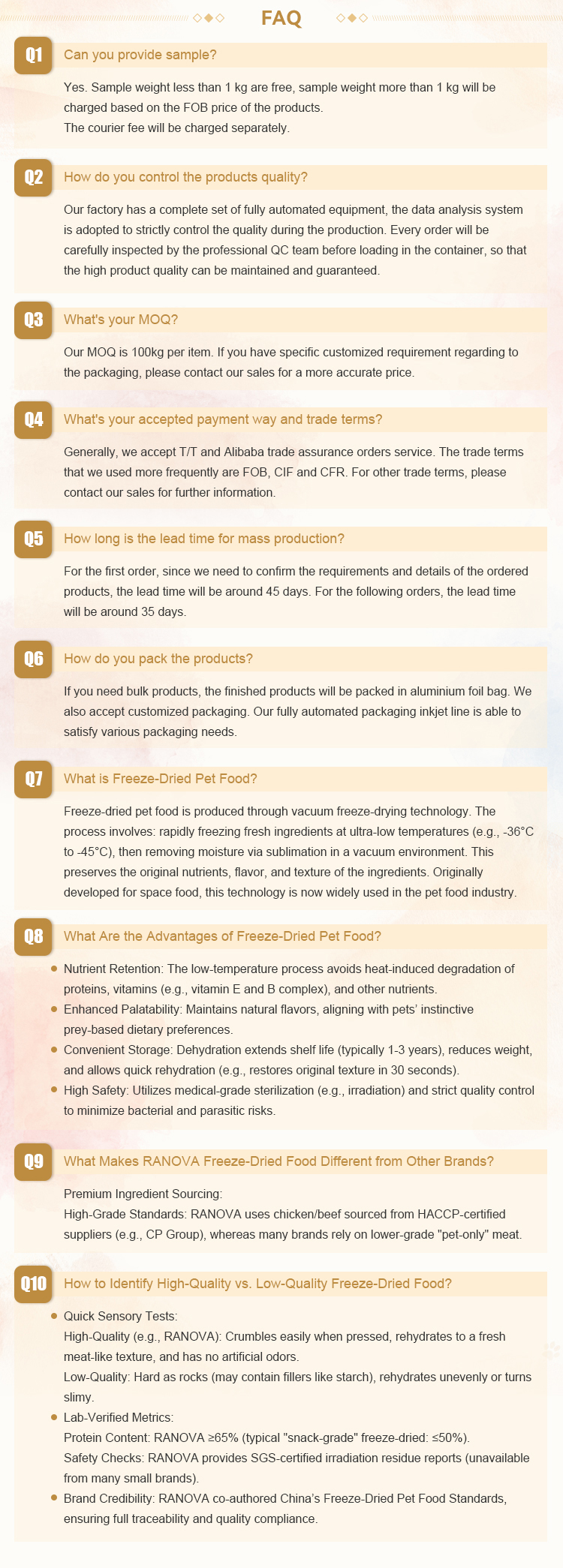 Main Products