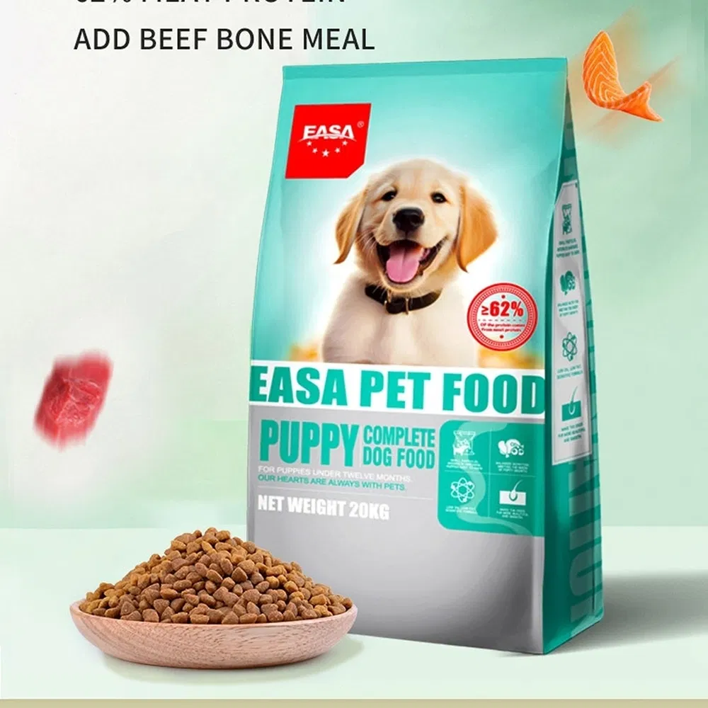 Easa High Protein Healthy Puppy Dog Food 20kg Factory Direct Wholesale Balanced Nutrition Dry Pet Food