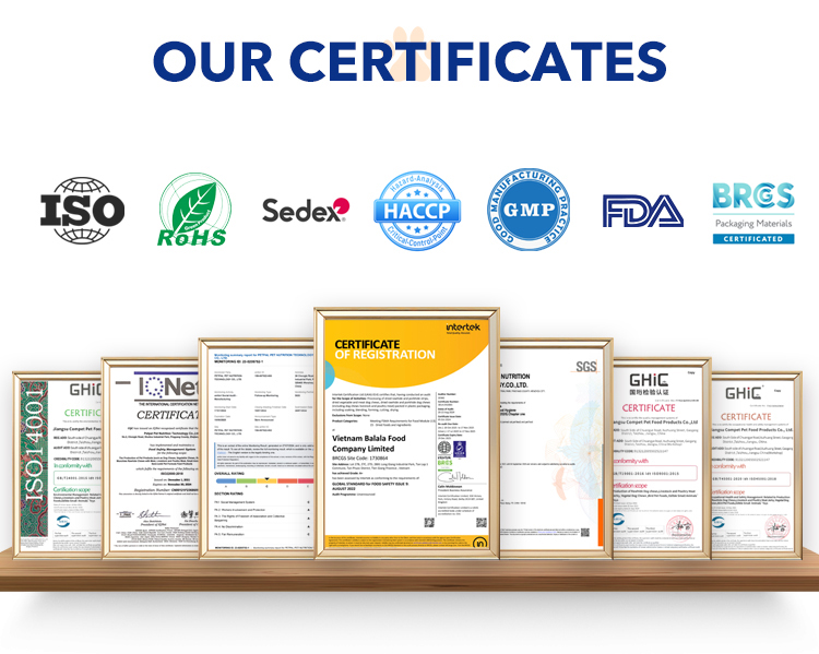 Safety and Quality Certifications