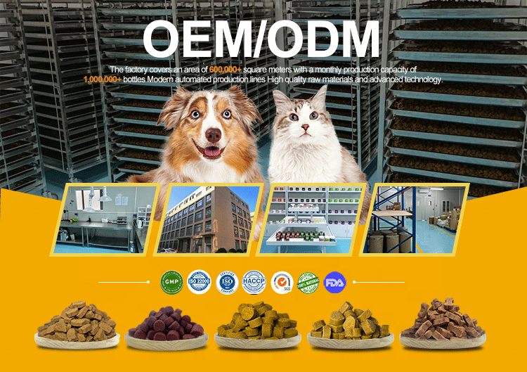 OEM ODM Private Label Anal Gland Chews With Pumpkin Pet Nutritional Supplements For Cats And Dogs Promotes Digestion Health
