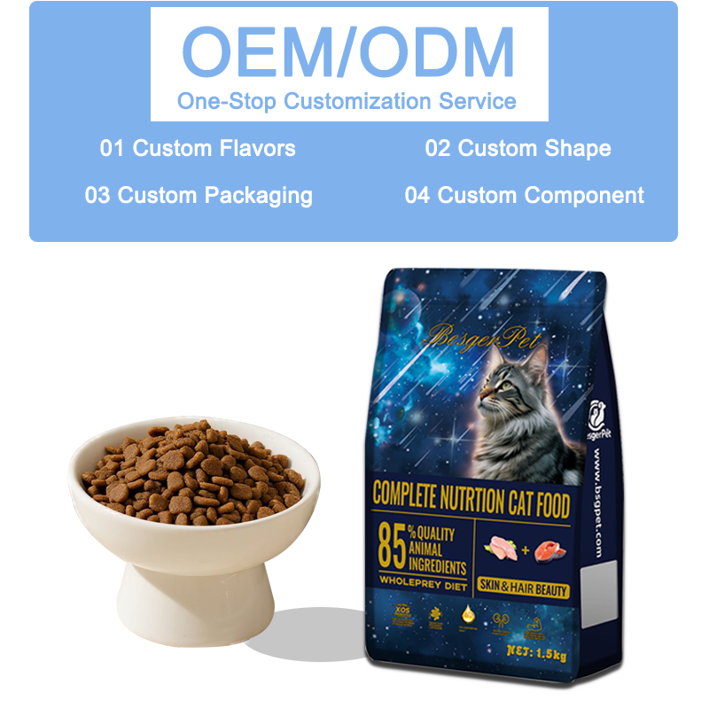 Superior Nutrient-Dense Indoor Formula Cat and Dog Dry Food Chicken Flavor Low Price Cat Food