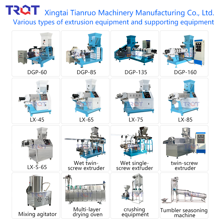 Stainless Steel High 150KG/H Capacity Multi-Voltage Pet Food Processing Machine New Dry Dog Food Extruder Animal Food