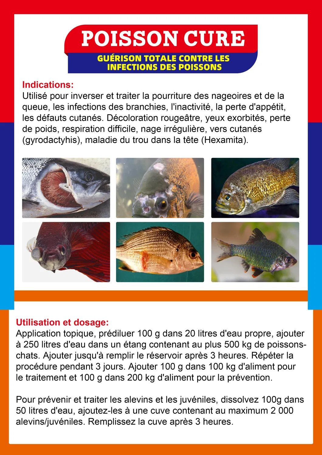 Veterinary Medicine Fish Growth Nutrition Supplement 2