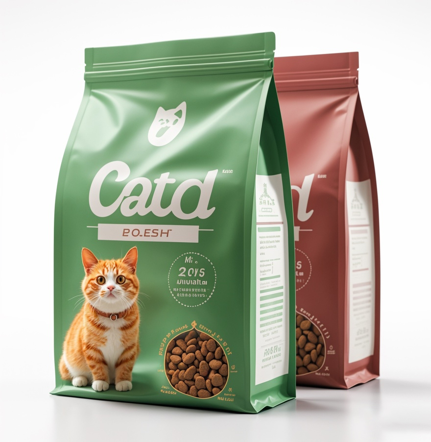 Custom 1kg 2kg 3kg 5kg 10kg 15kg 20kg Flat Bottom Mylar Stand Up Pouch Dog Cat Fish Bird Pet Food Packaging Bag With Zipper