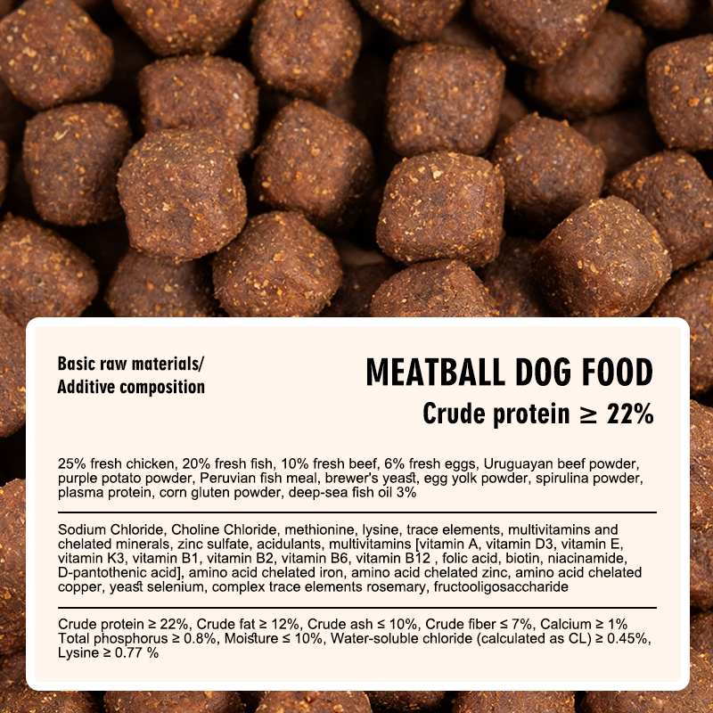 Organic Grain-Free Dry Pet Food | Healthy Formula Custom Label Bulk Wholesale by Tons Meat-Based Recipe for Dogs and Cats