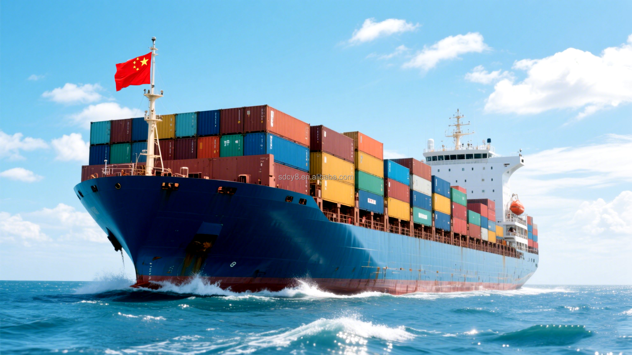 Domestic and Global Shipping Distribution Map