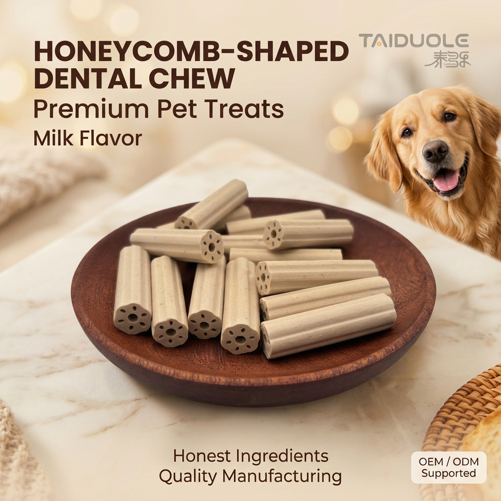 OEM Organic High-Protein Deep Cleaning Dual Flavor Dental Stick Dog Chews Anti-Tartar Plaque Removal Fresh Breath Pet Treats