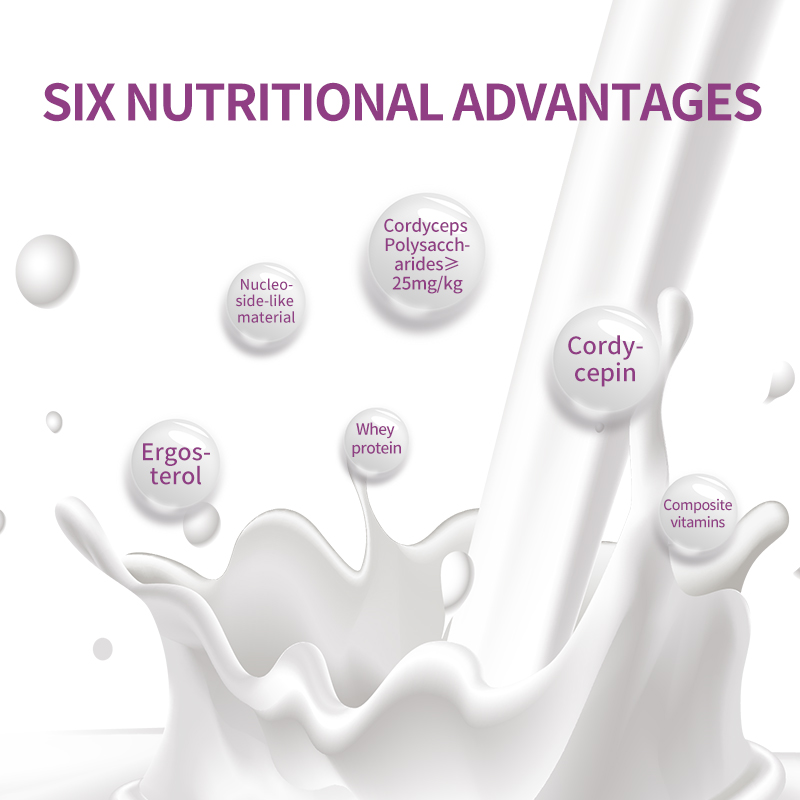 High Calcium Hypoallergenic Goat Milk Powder Pet Formula High-Protein Grain-Free Immune Support Skin &amp; Coat Health for Cats Dogs