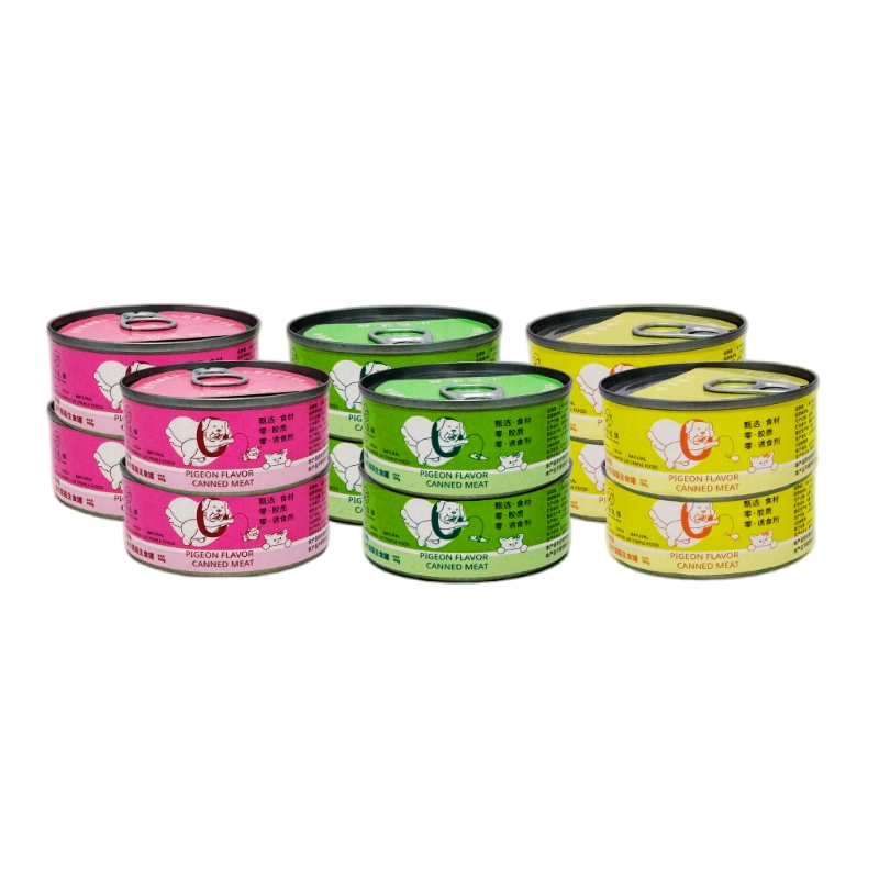Nutritious Single Protein Source Canned Food for Cats