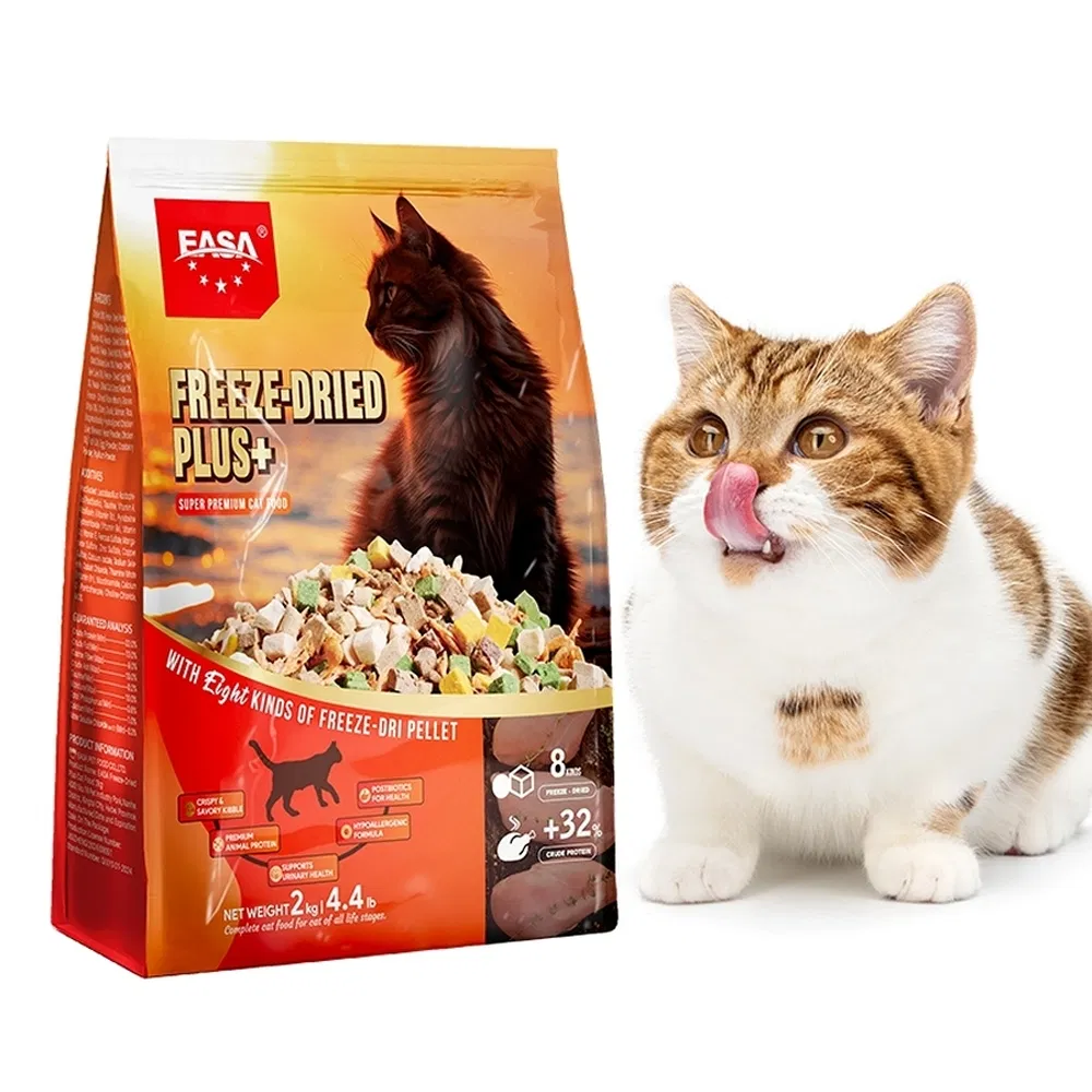 Low Fat and High Fiber 2kg Freeze-Dried Baked Cat Food