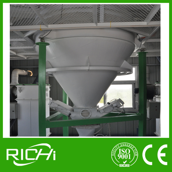 RICHI Customized 20-30T/H Complete Poultry Animal Cattle Chicken Feed Factory For Algeria Customer