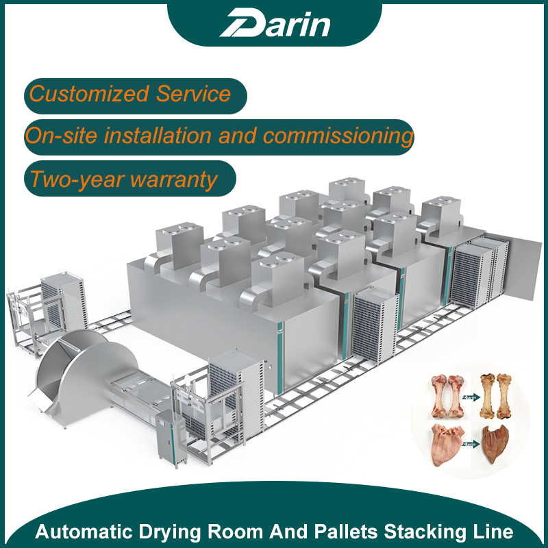 Automatic Dried Fruits &amp; Vegetables Chips/Dice Pet Food Dehydration Processing Machine Line with 2-Year Warranty