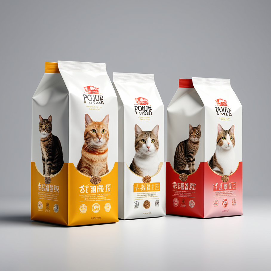 Eco-Friendly Moisture-Proof PET Plastic Dog Food Bag Resealable Zipper Stand-Up Pouch With Mylar Pedigree Dog Food Packaging