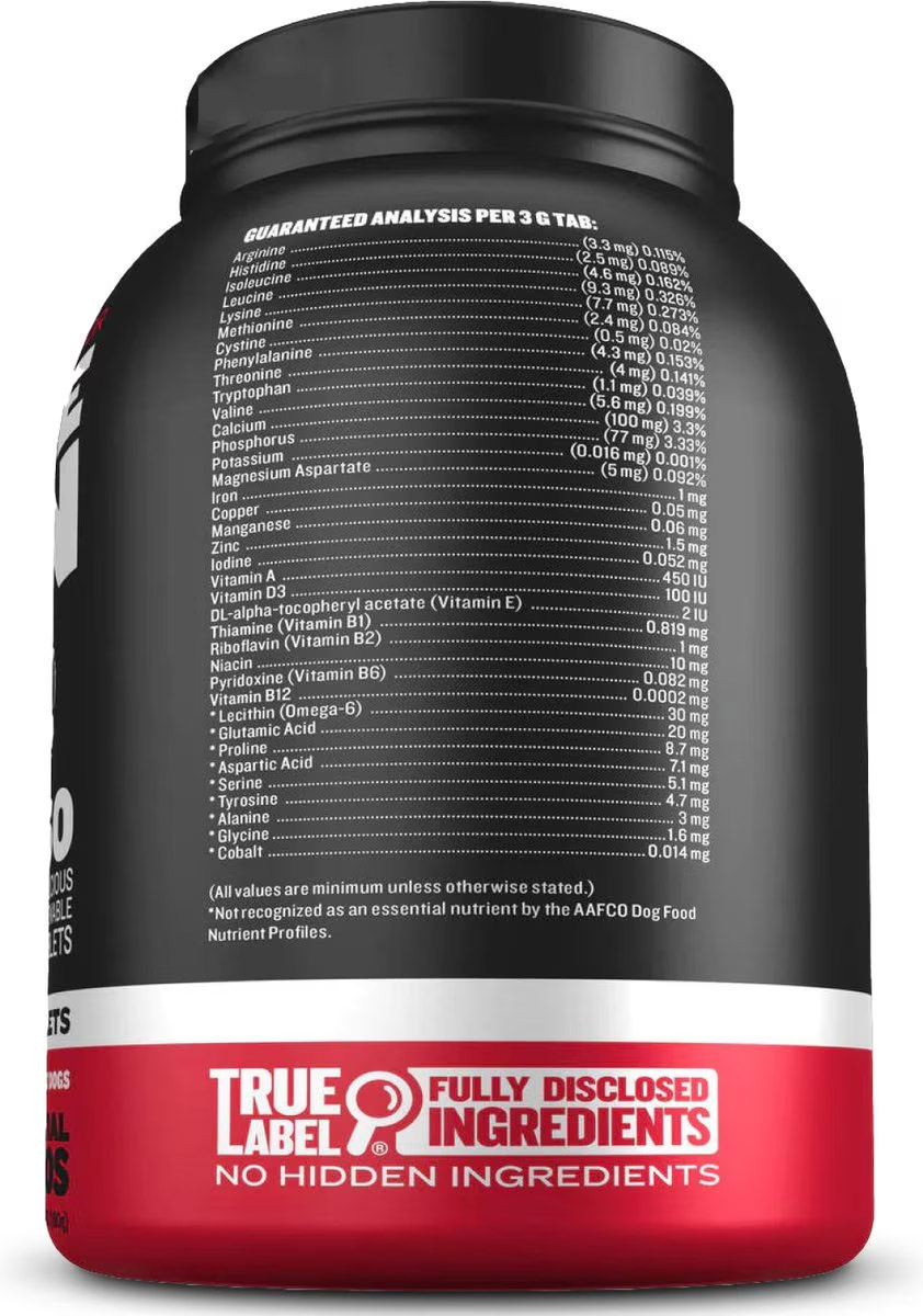 High Calorie Protein Dog Muscle Builder Supplement Dry Dog Food Soft Chews Joint Pet Health Muscle Growth Gain Weight Supplement