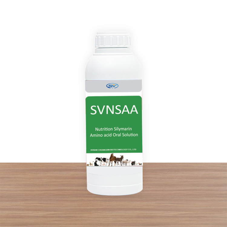GMP Veterinary Drug Nutrition Silymarin Amino Acid Oral Solution Improved Digestion