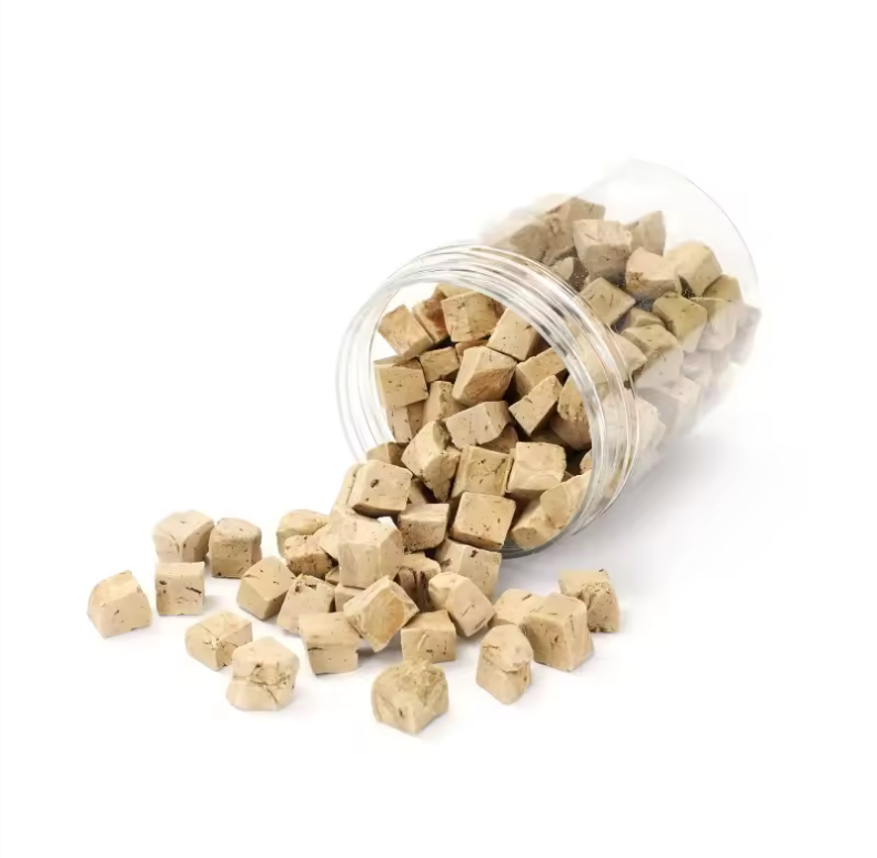 Organic Freeze-dried Duck Liver Meat Protein High-Protein Cat Dog Treats Training Reward Nutrition Supplement Shandong Model