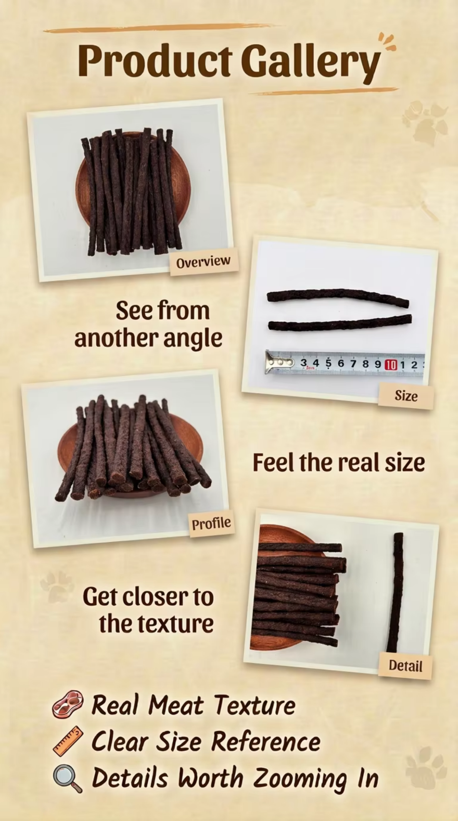 OEM ODM Organic High-Protein Nutritional Dog Treats Beef Jerky Cubes Strips 100g Training Reward Snacks for Dogs