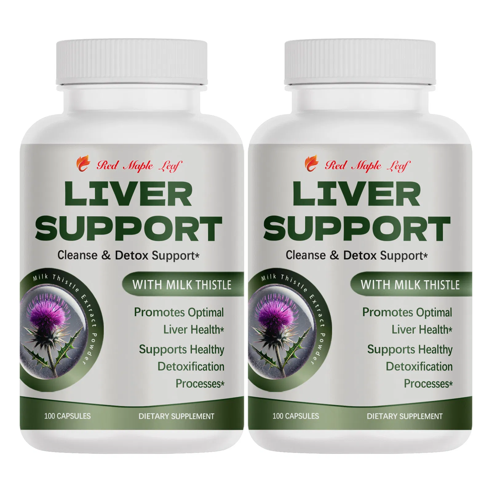 Liver Health &amp; Detox Support Formula - with Milk Thistle, Dandelion &amp; Turmeric