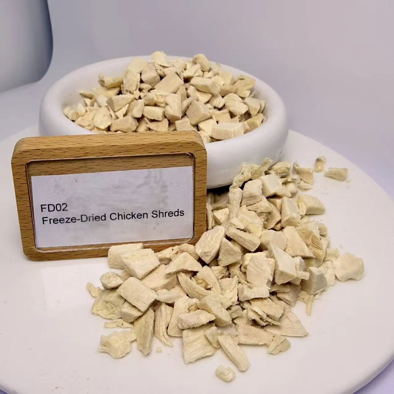 Hypoallergenic Freeze-Dried Chicken Shreds Low Fat Balanced Nutrition Diet Chews