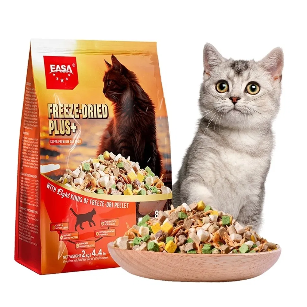 Low Fat and High Fiber 2kg Freeze-Dried Baked Cat Food