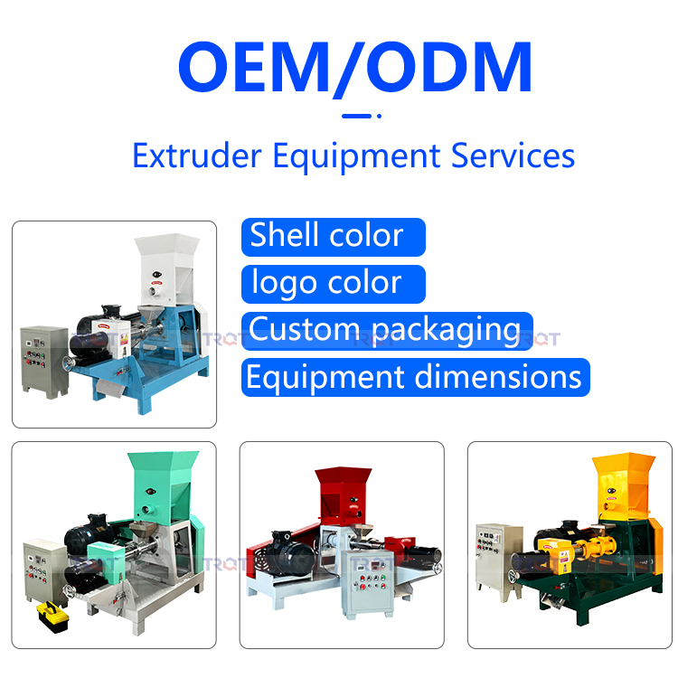 Stainless Steel High 150KG/H Capacity Multi-Voltage Pet Food Processing Machine New Dry Dog Food Extruder Animal Food