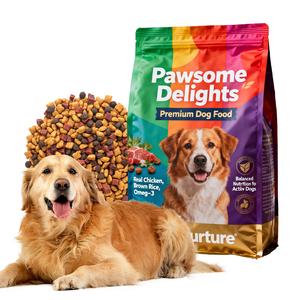 Nutrient-Dense Grain Free High Protein Dog Food for Active Dogs-Bulk Order OEM Custom Dog Food