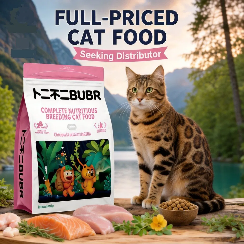 Premium Cat Food for Pet Stores