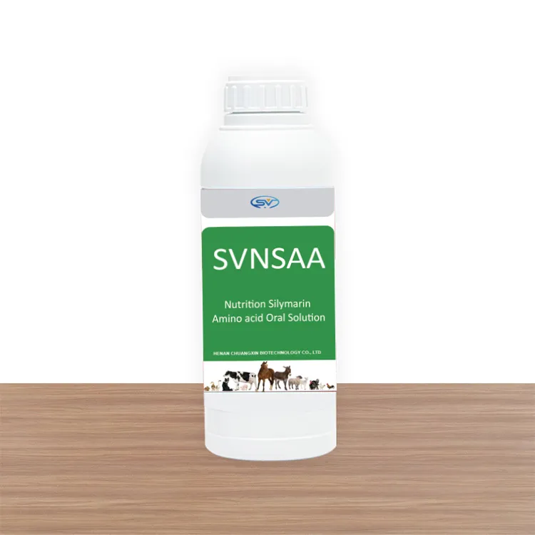 GMP Veterinary Drug Nutrition Silymarin Amino Acid Oral Solution Improved Digestion